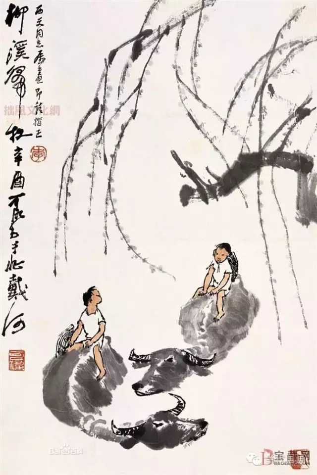 李可染一生創(chuàng)作作品1000件，市場拍了8000件，90%是假的