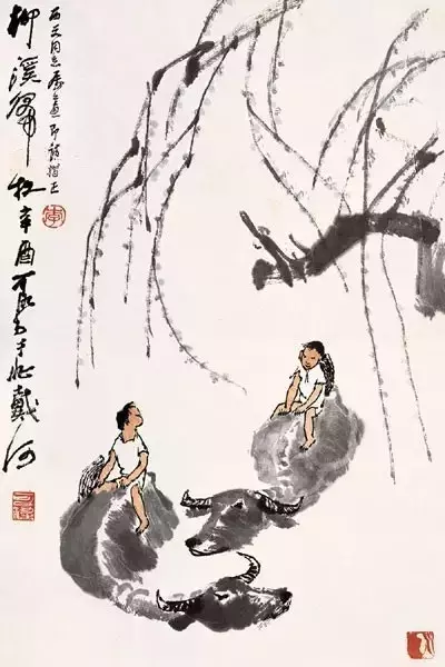 中國畫12位頂尖大師之作，堪稱一絕！